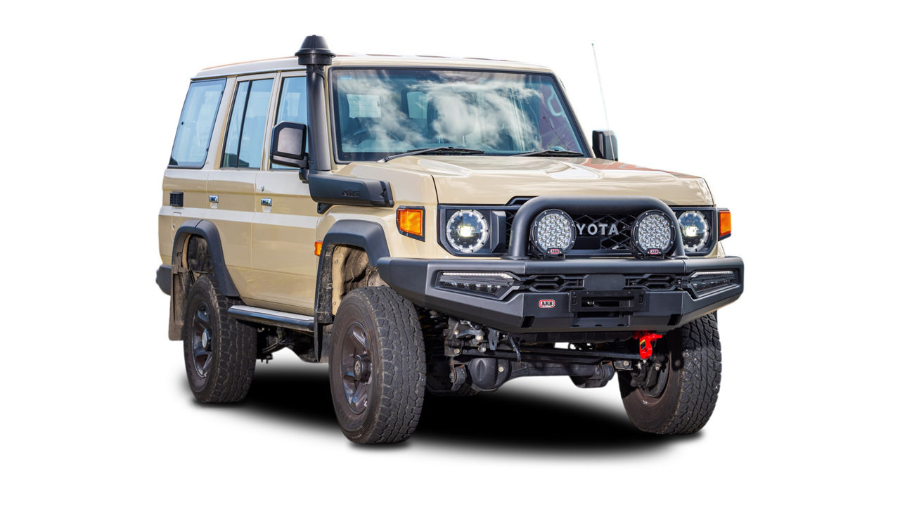 ARB The Best 　 POWER UP! HOUND DOG Toyota LandCruiser 70 Series Accessories | Off Road Essentials